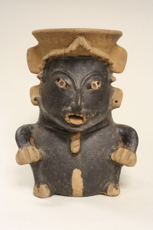 Ceramic Figure Vessel