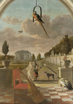 Park with Country House