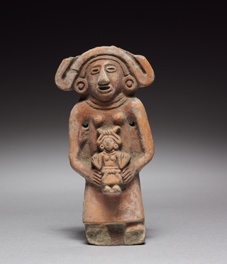 Mother-and-Child Figurine