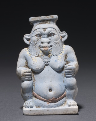 Cosmetic Jar in the Form of the God Bes