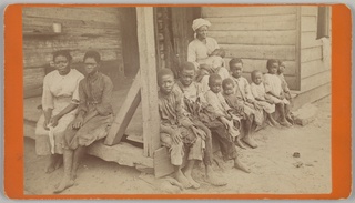 <I>No. 615, The Way the Negro Race is Dying Out: Mrs. Whitaker and her Children</I>