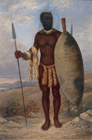 Zulu Man, ca. 1893, Antonion Zeno Shindler, American