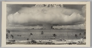 [Operation Crossroads: 21 Kiloton "Baker" Bomb Detonated Ninety Feet Underwater, Bikini Atoll Lagoon, South Pacific, July 25, 1946]