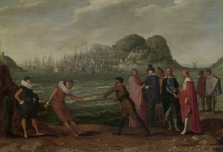 Allegory of the Victory of the Dutch over the Spanish Fleet at Gibraltar, 25 April 1607