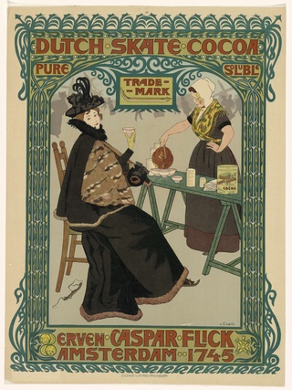 Dutch skate cocoa. Erven Caspar Flick