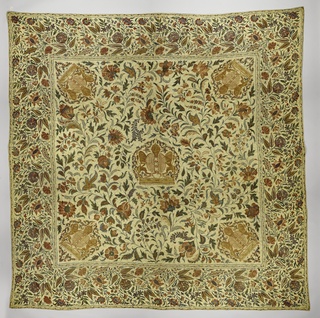 Bed cover, c. 1700–1720, India, Coromandel coast