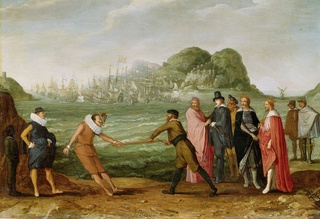 Allegory of the Victory of the Dutch over the Spanish Fleet at Gibraltar, 25 April 1607