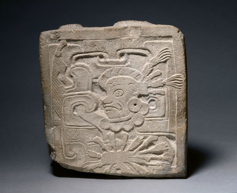 Alternate view of the stela fragment discussed in this article.